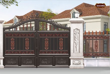 別墅鋁藝大門維護(hù)方法正確可以延長其使用時(shí)間