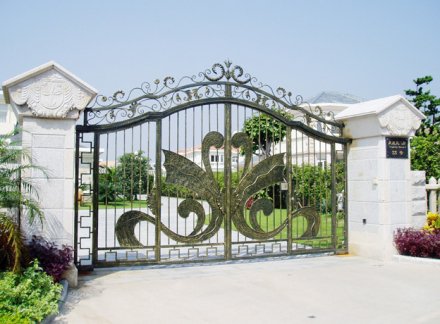 批發(fā)鐵藝門T13庭院門