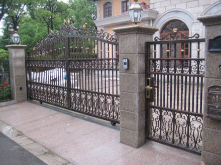 歐式鐵藝大門的設計原理